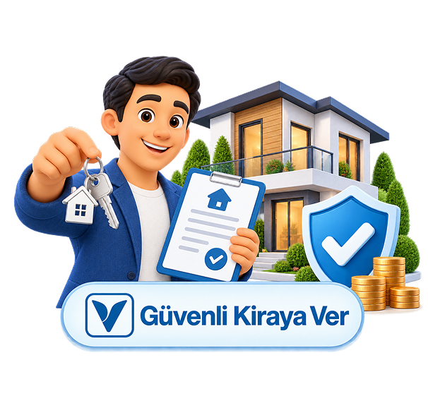 Güvenli Kiraya Ver ile mülkünü profesyonel kiralama güvencesine alan ilan sahibi