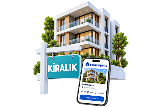 Kiralık ilan ve Emlaksepette uygulaması