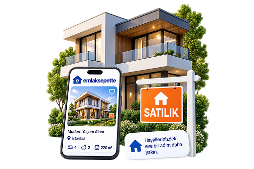 Satılık ilan ve Emlaksepette uygulaması